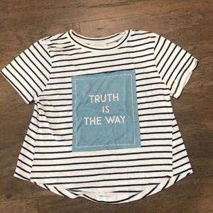 Zara | Striped Log Top